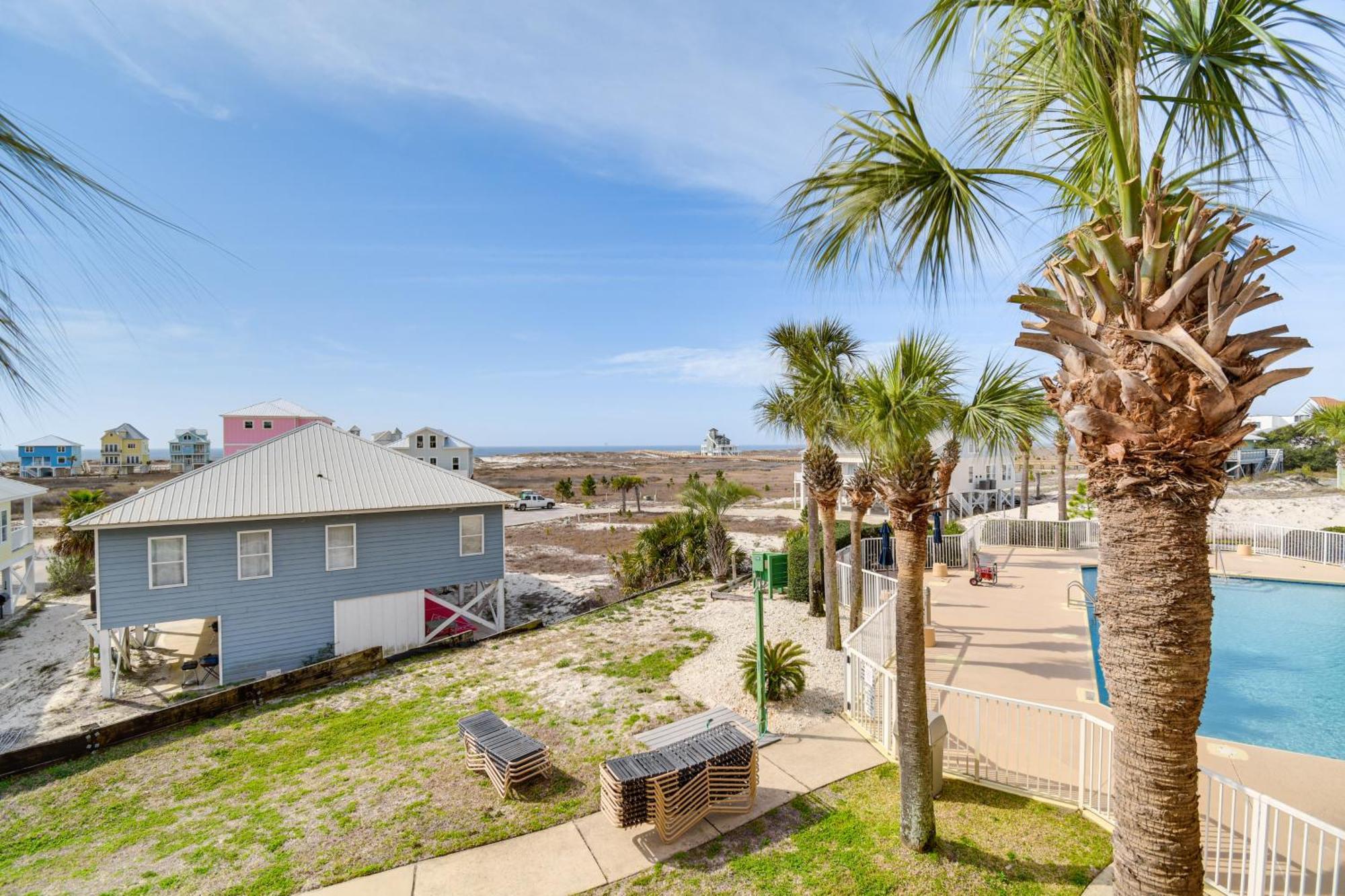 Gulf Shores Condo With Balcony 2 Mi To Fort Morgan! Exterior photo